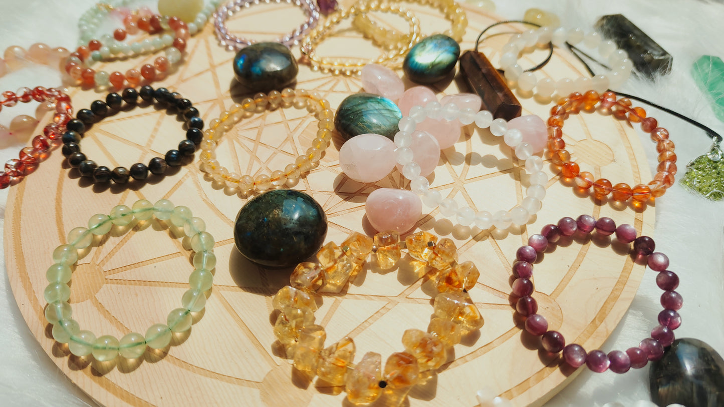 水晶定制招财爱情桃花事业健康转运